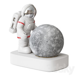 Astronaut lamp Other decorative objects 3D Models 3DSKY 