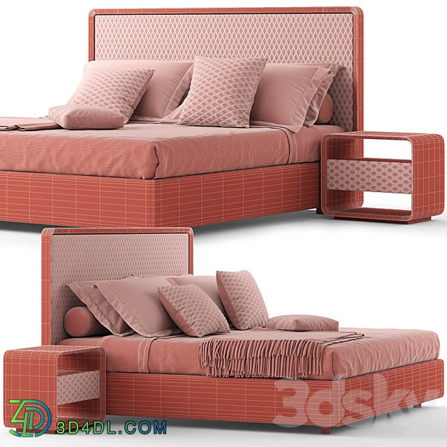 Reflex OH Bed Bed 3D Models 3DSKY