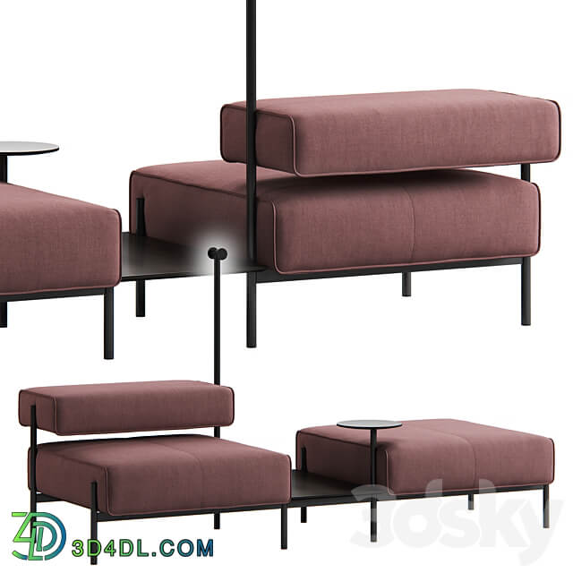 Lucy Sofa by OFFECCT 3D Models 3DSKY