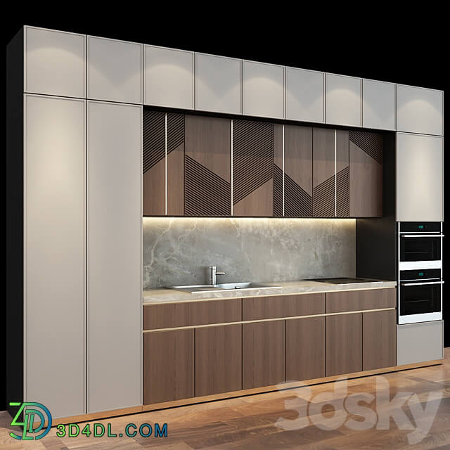 Kitchen set 72 Kitchen 3D Models 3DSKY