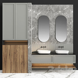 Bathroom Set BS35 3D Models 3DSKY 