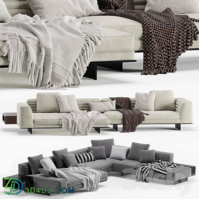 Minoti Roger Modular Sofa 2 Version 3D Models 3DSKY