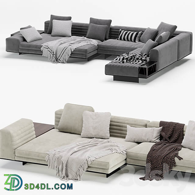 Minoti Roger Modular Sofa 2 Version 3D Models 3DSKY