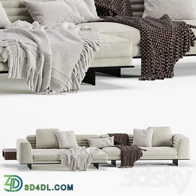 Minoti Roger Modular Sofa 2 Version 3D Models 3DSKY