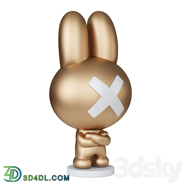 The rabbit sculpture 3D Models 3DSKY