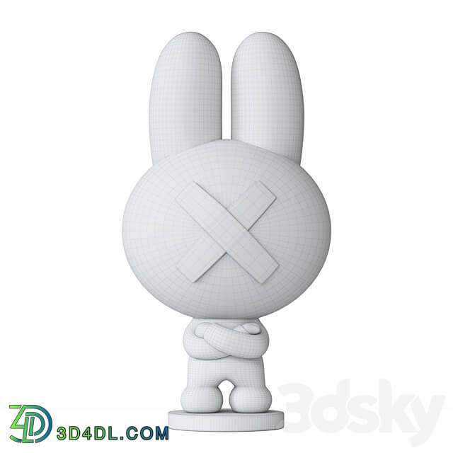 The rabbit sculpture 3D Models 3DSKY