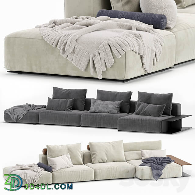 Westside Sofa Poliform 3D Models 3DSKY