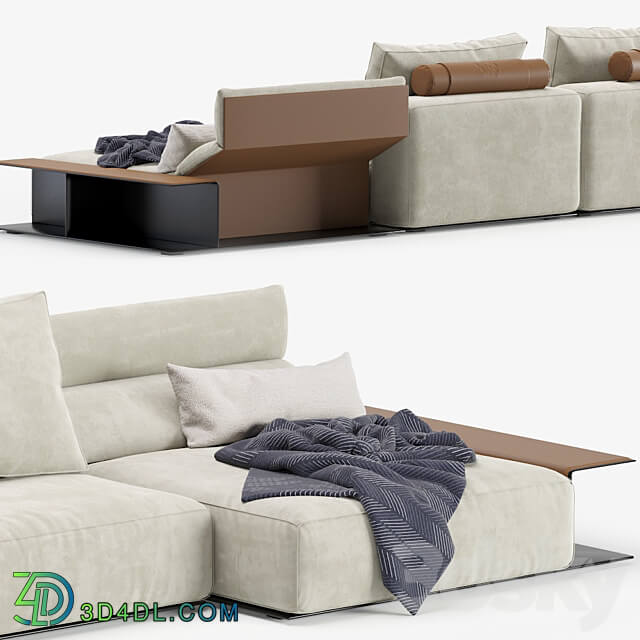 Westside Sofa Poliform 3D Models 3DSKY