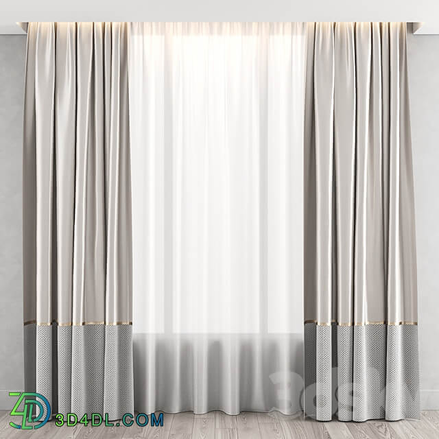 Curtain 169 3D Models 3DSKY