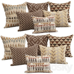 Decorative pillows 106 3D Models 3DSKY 