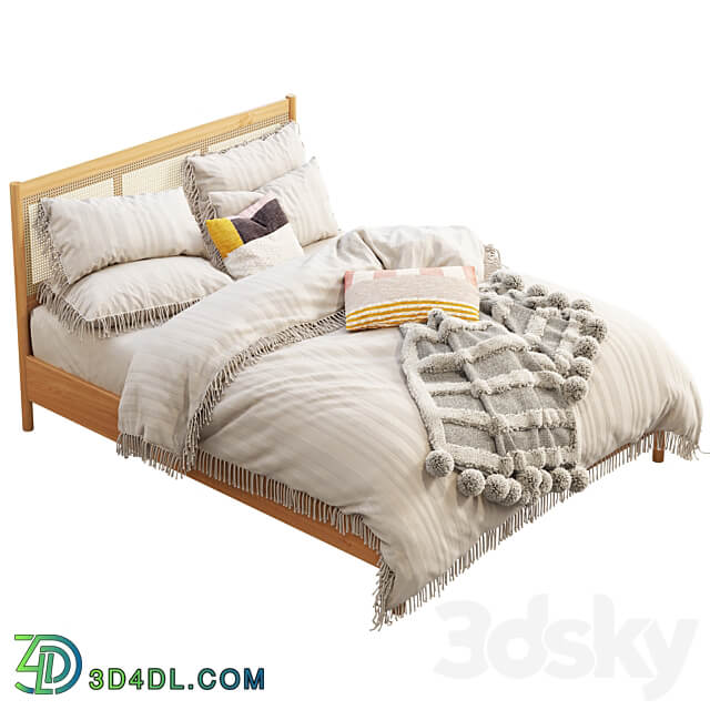 Joybird cleo bed Bed 3D Models 3DSKY