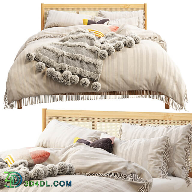 Joybird cleo bed Bed 3D Models 3DSKY