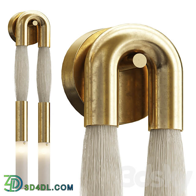 Apparatus Horsehair Wall Lamp 3D Models 3DSKY