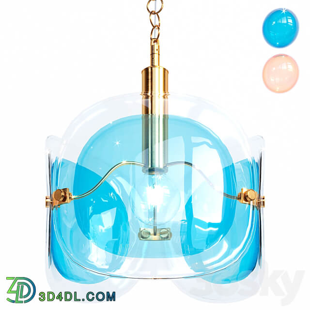 Trino Pendant light 3D Models 3DSKY