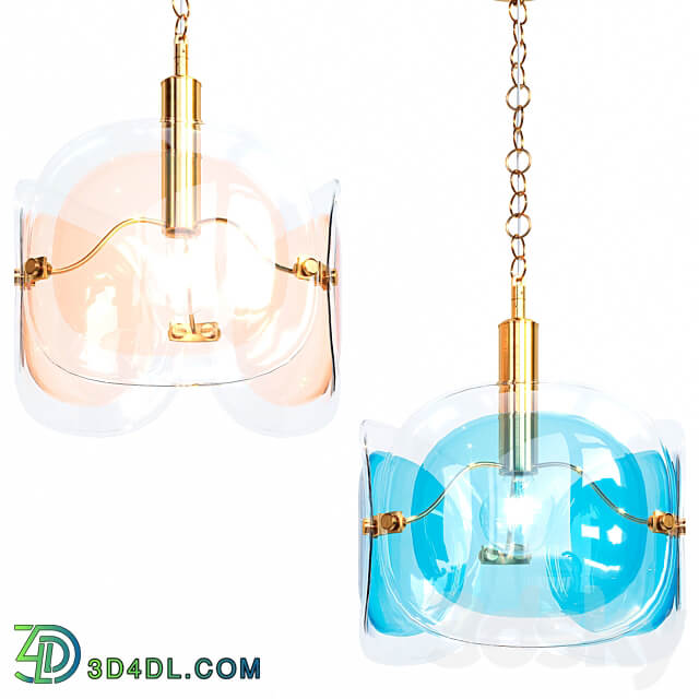 Trino Pendant light 3D Models 3DSKY