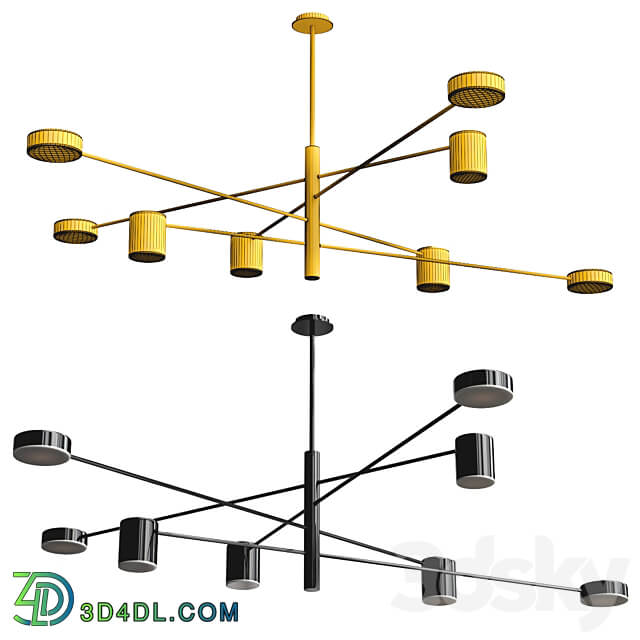 SUNSHINE Pendant light 3D Models 3DSKY