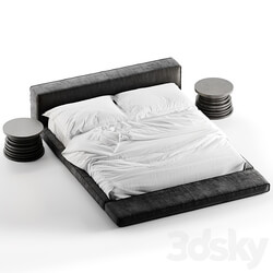 baxter budapest bed Bed 3D Models 3DSKY 