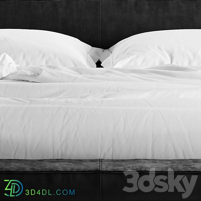 baxter budapest bed Bed 3D Models 3DSKY