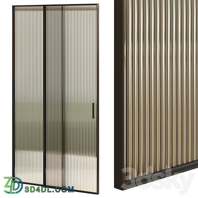 Slide glass doors 01 3D Models 3DSKY