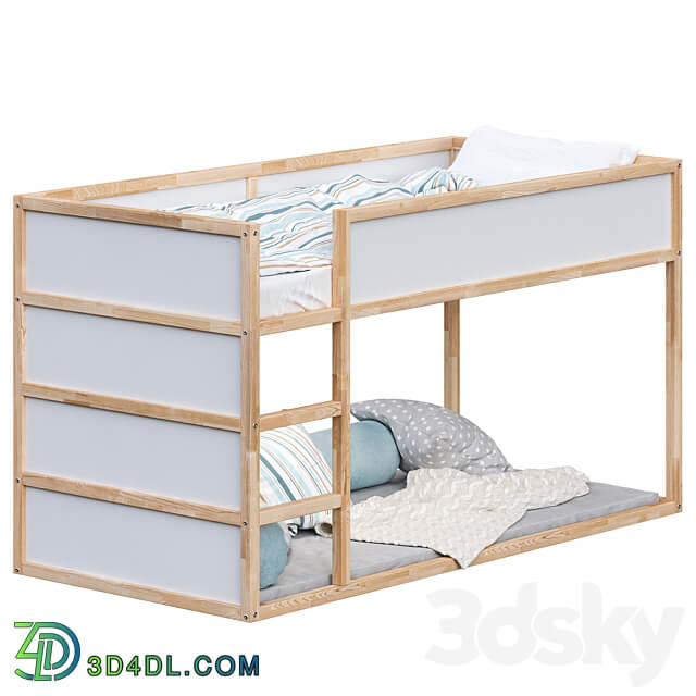 KURA KURA Double bed 2 IKEA 3D Models 3DSKY