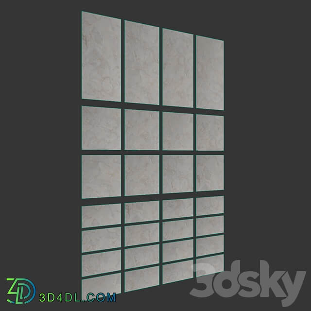 Porcelain stoneware tile 014 3D Models 3DSKY