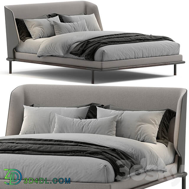 Frigerio Alfred bed Bed 3D Models 3DSKY