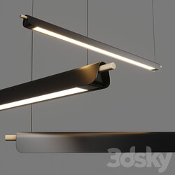 Trapets pendants Light Zero Pendant light 3D Models 3DSKY 