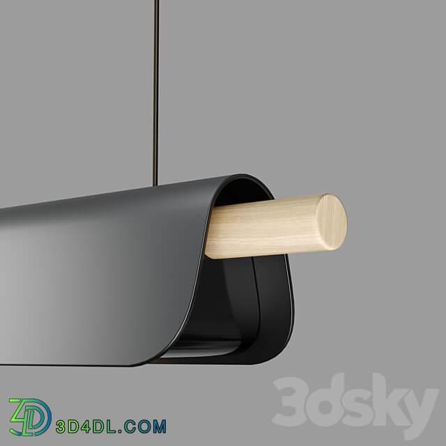 Trapets pendants Light Zero Pendant light 3D Models 3DSKY