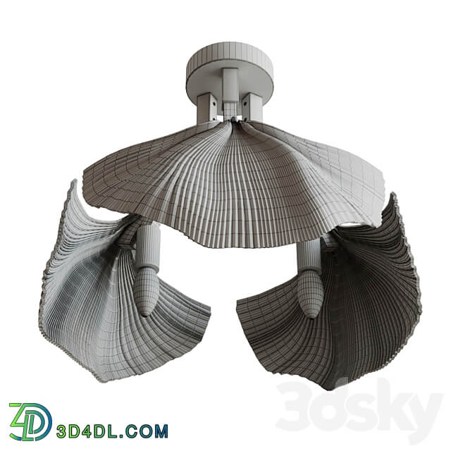 Ceiling chandelier Ginkgo Ceiling lamp 3D Models 3DSKY