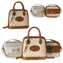 Gucci set bags 3 Other decorative objects 3D Models 3DSKY 
