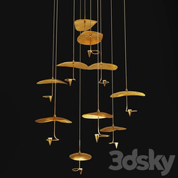 Alda Chandelier 10 Pendant light 3D Models 3DSKY 