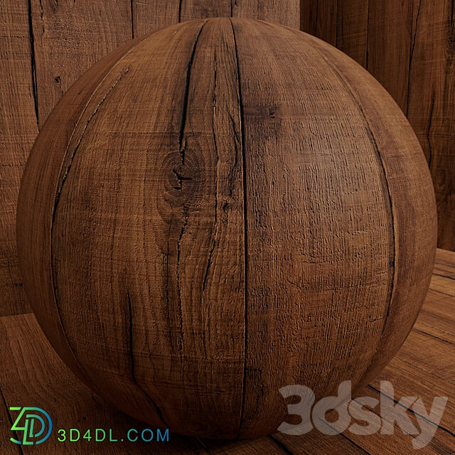 Material wood seamless oak set 123 3D Models 3DSKY