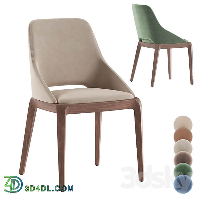 Roche bobois brio stool 3D Models 3DSKY