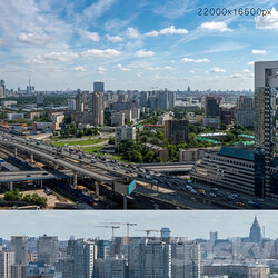 Panorama of Moscow from the flour grinding passage v2 3D Models 3DSKY 