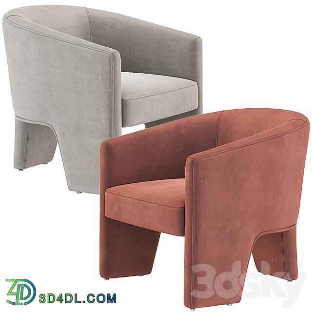 Fae Chair Four Hands Grayson 3D Models 3DSKY