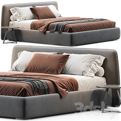 Boca silm bed Bed 3D Models 3DSKY 