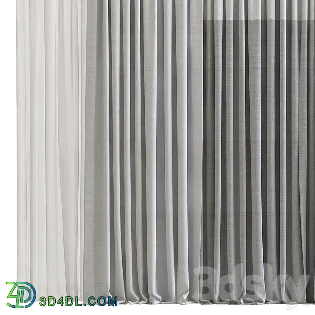 Curtain 952 3D Models 3DSKY