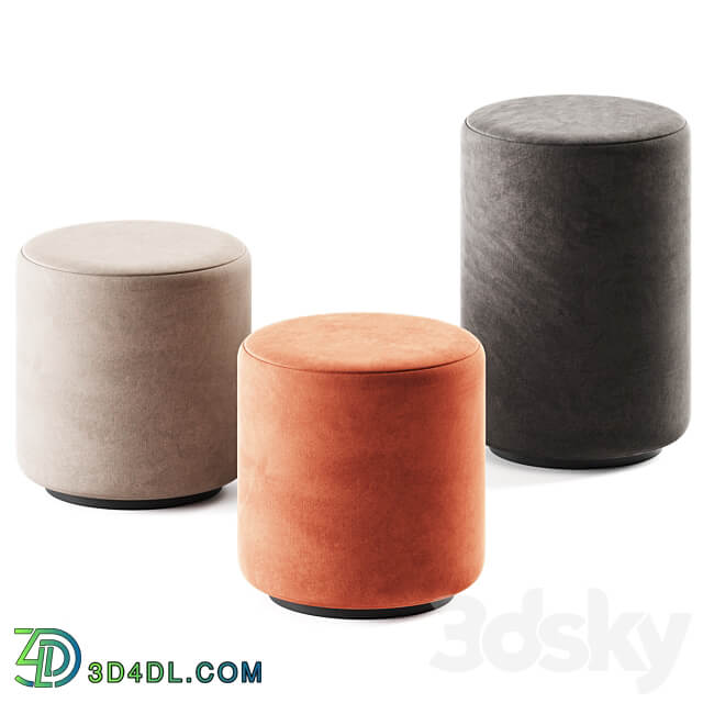 Pouf Taba ba Moroso Pouf 3D Models 3DSKY