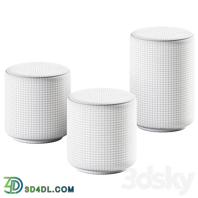 Pouf Taba ba Moroso Pouf 3D Models 3DSKY