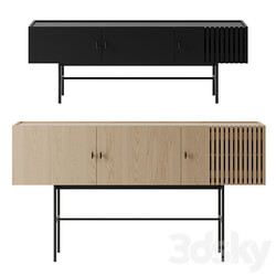 Array sideboard by Woud Sideboard Chest of drawer 3D Models 3DSKY 