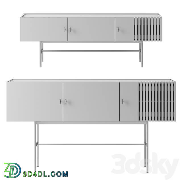 Array sideboard by Woud Sideboard Chest of drawer 3D Models 3DSKY