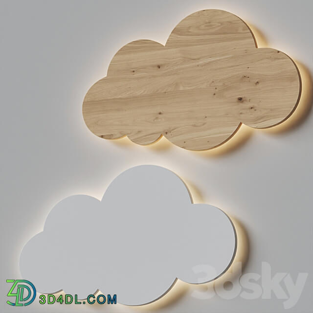 Baby lamp cloud 3D Models