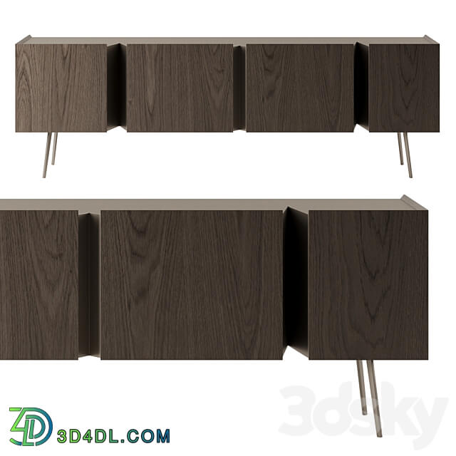 Deep sideboard by Shake Sideboard Chest of drawer 3D Models