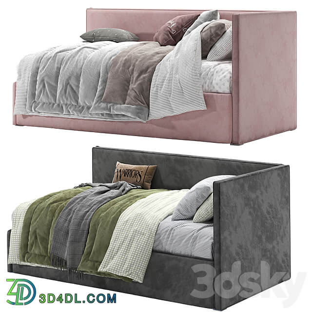 Berto corner bed 3D Models