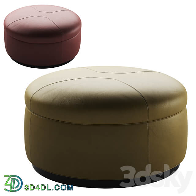 Pouf TUFFET by Minotti 3D Models