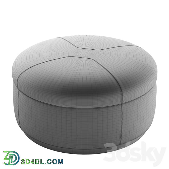 Pouf TUFFET by Minotti 3D Models