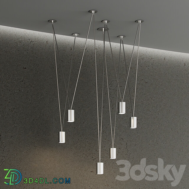 Pendant lamp Match by Forstlight Pendant light 3D Models