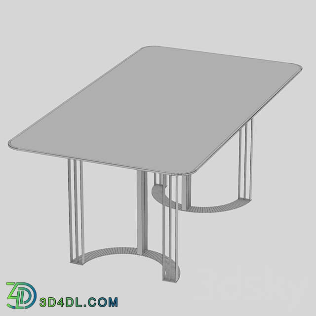 dining table Boston cazarina 3D Models