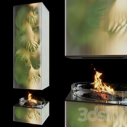 Fito fireplace Greenbox Vargov Design Fitowall 3D Models 