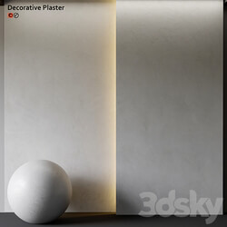 Decorative plaster 3D Models 